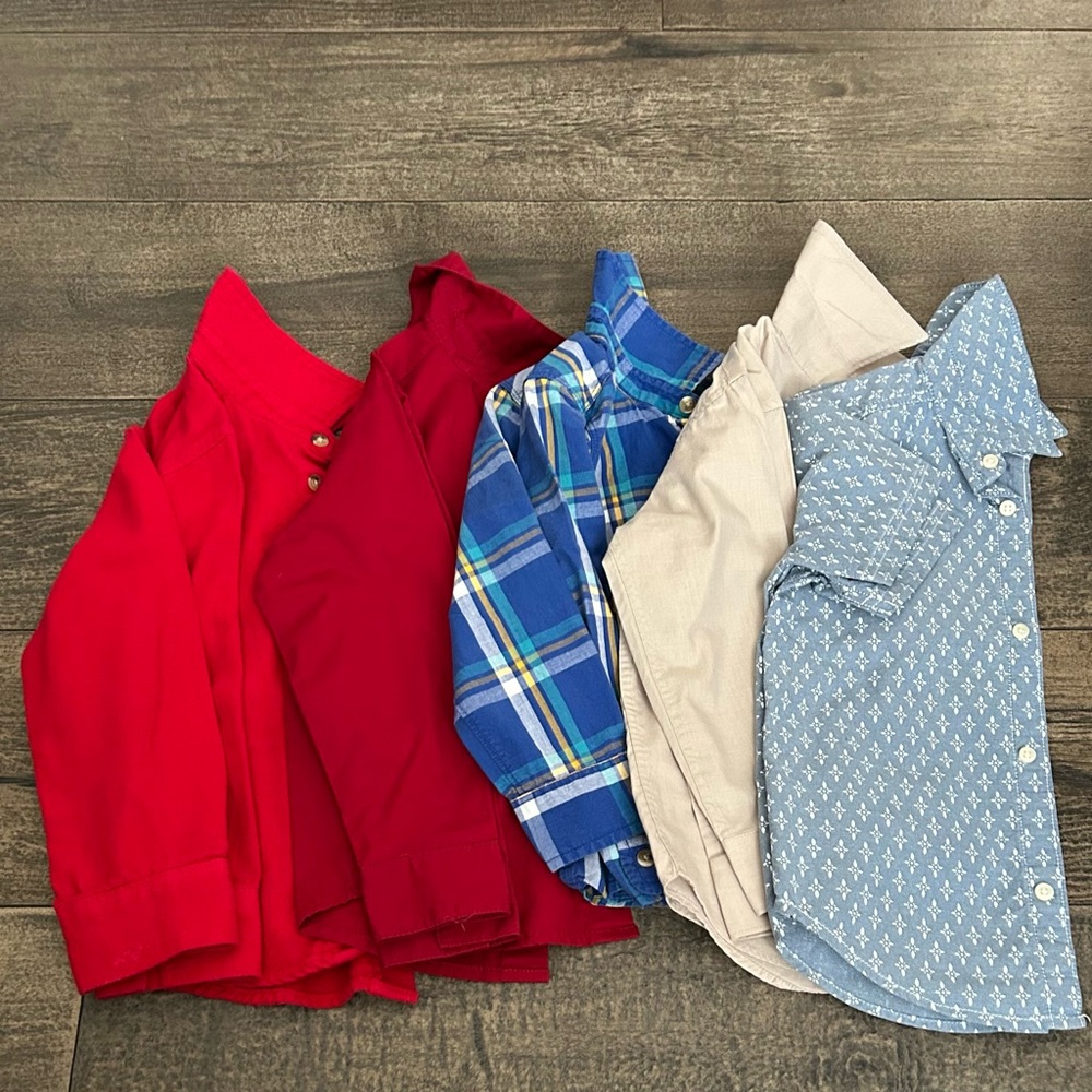 Boy’s shirts size 5‎